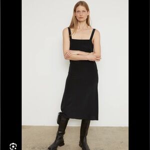Elegant Black Midi Dress